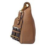 Prada Vitello Daino Tan Leather Shoulder Bag