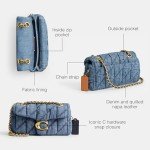 Coach Tabby 20 Shoulder Bag in Indigo
