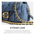 Coach Tabby 20 Shoulder Bag in Indigo