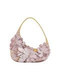 JW PEI Sequin Pink Harlee Shoulder Bag