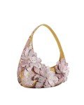 JW PEI Sequin Pink Harlee Shoulder Bag