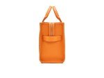 Marc Jacobs Tangerine Leather Medium Tote Bag