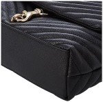 Rebecca Minkoff Edie Flap Bag in Black Gold
