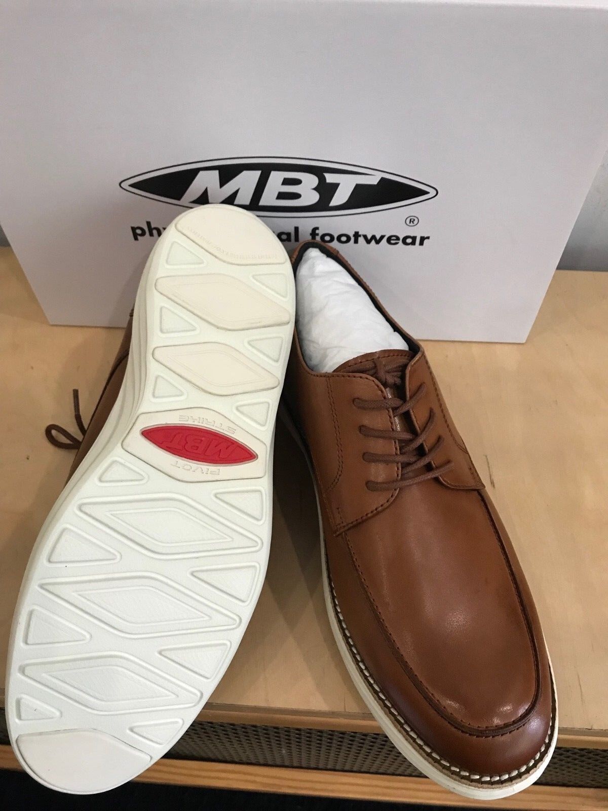 MBT Men's Boston Moc Toe Shoe