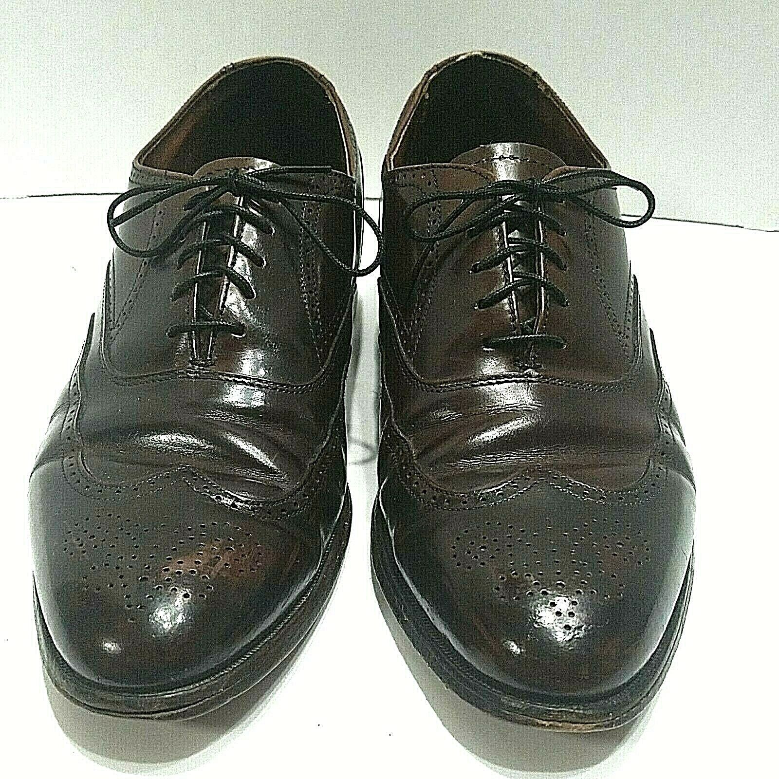 MBT Men's Brown Leather Rocker Oxford in Size 10.5D