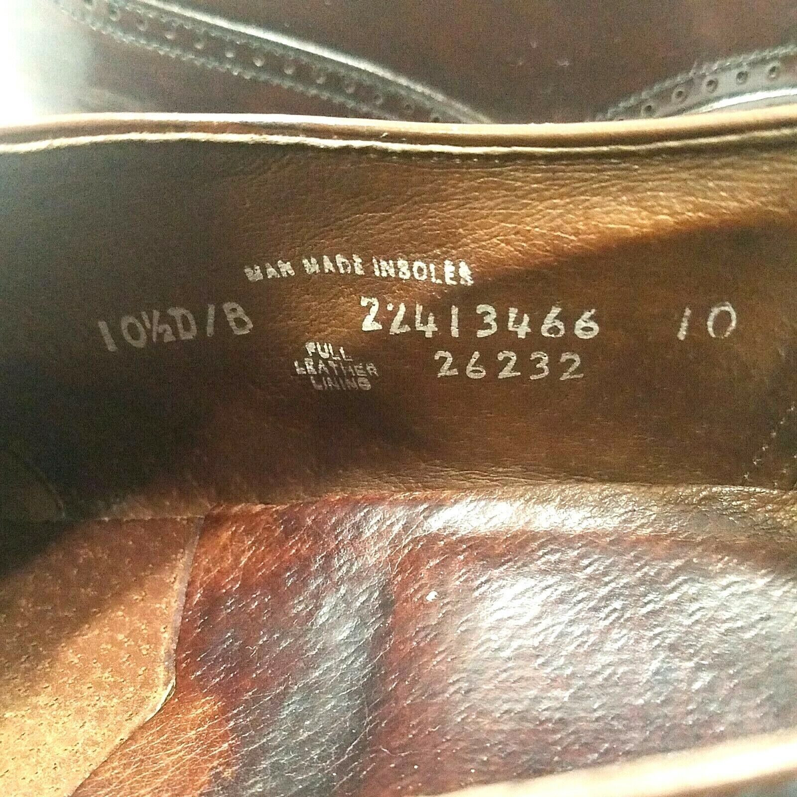 MBT Men's Brown Leather Rocker Oxford in Size 10.5D
