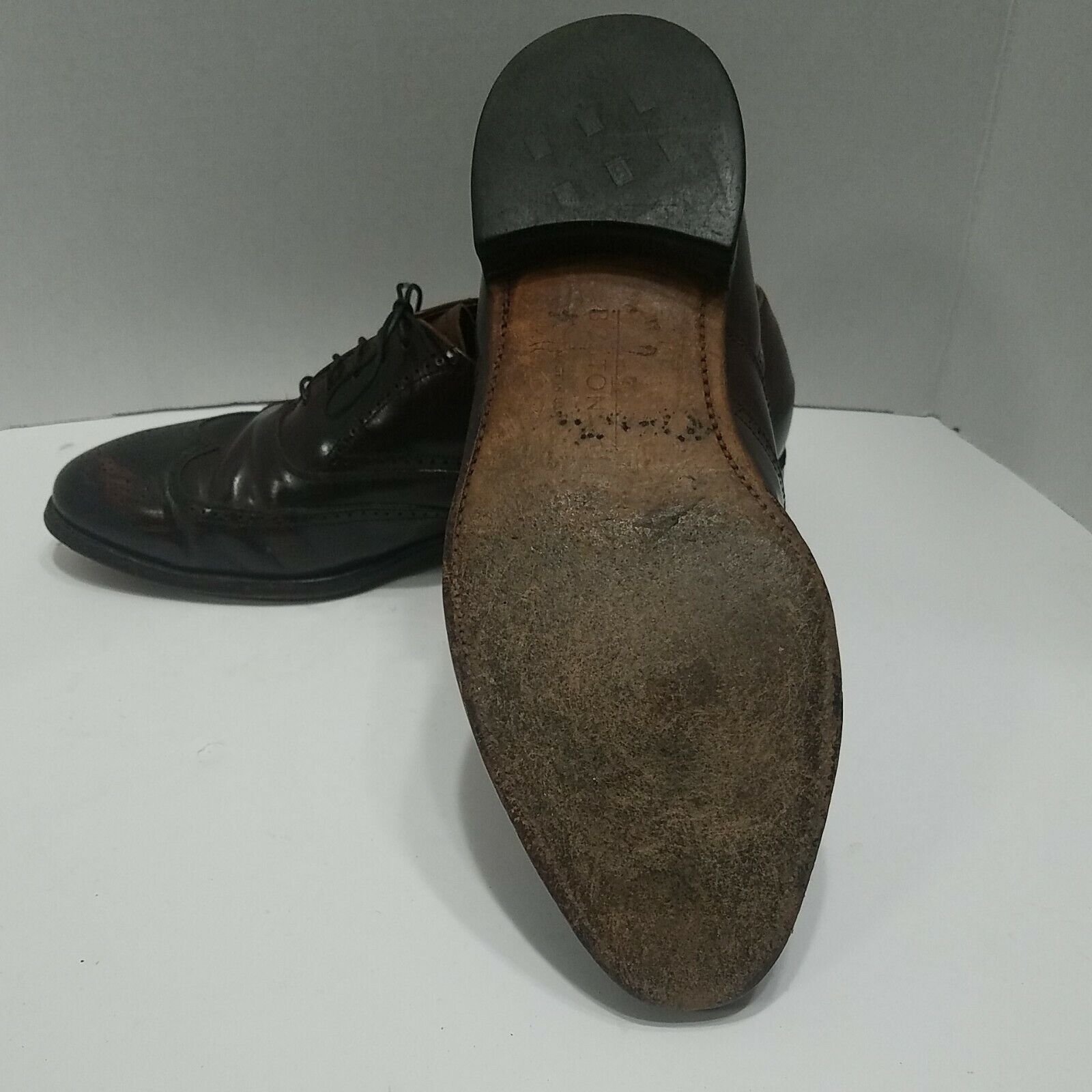 MBT Men's Brown Leather Rocker Oxford in Size 10.5D