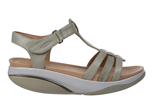 MBT Women's Rani Taupe Sandals - Size 4-4.5