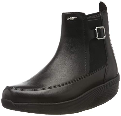 MBT Women's Black Chelsea Mid Boot Size 5-5.5