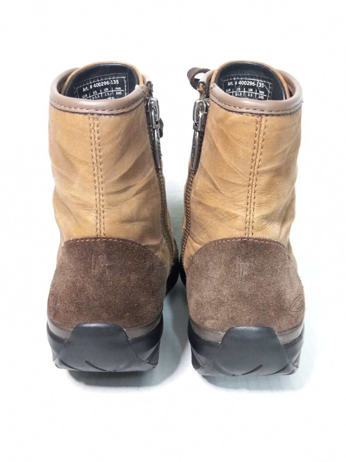MBT Women's Light Brown Mid Boots Sz 5.5