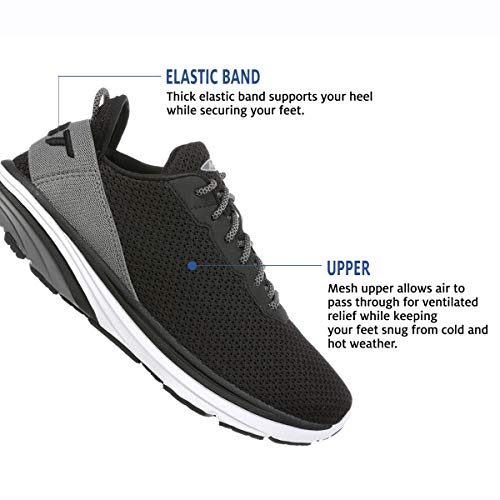 Women's MBT Gadi Running Shoes - Size 6, Black