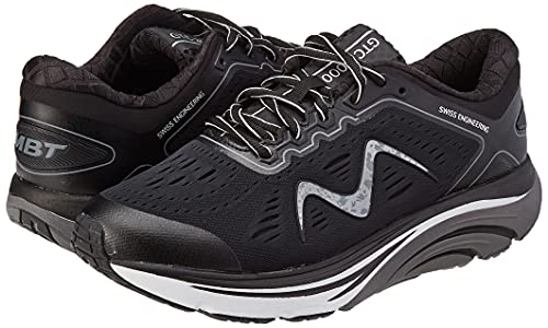 MBT Women's Athletic Running/Walking Shoe - Black