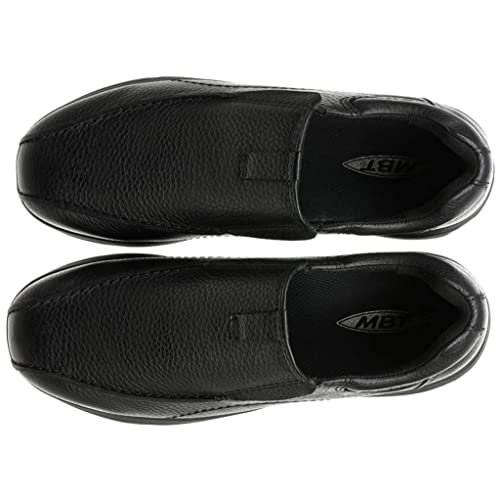 MBT Men's Tabaka Loafers - Black Leather