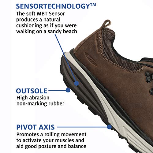 MBT Men's Casual Walking Shoe - Terra Black