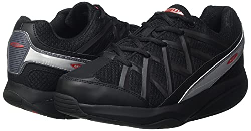 MBT Men's Black Athletic Walking Shoes - Sport 3X