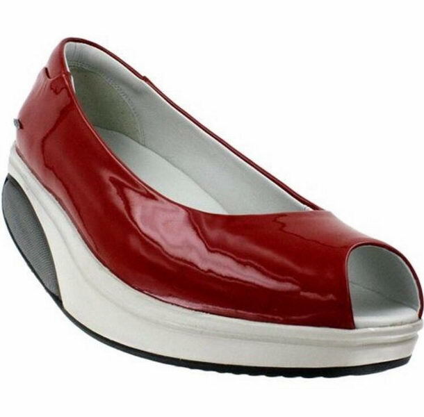 Women's Patent Leather MBT Slip-On Dress Shoe