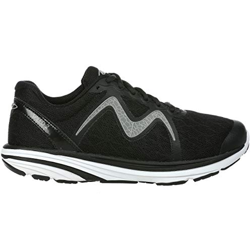 MBT Men's Running Shoes Black/Gray Speed 2