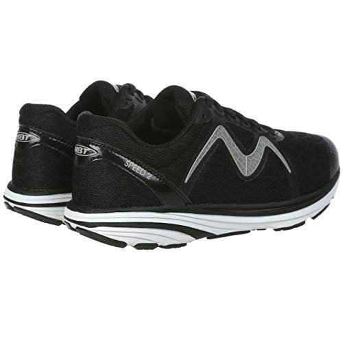 MBT Men's Running Shoes Black/Gray Speed 2