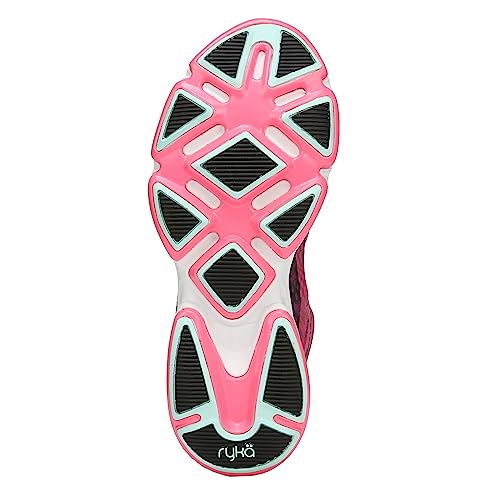 Women's MBT Walking Shoe, Black Pink, 10 M