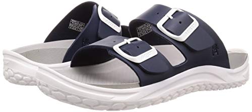MBT Blue Navy Open Toe Sandals, Men's US 9