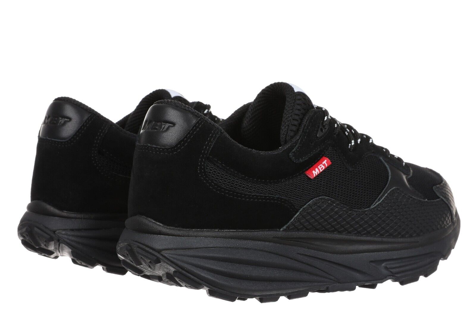 MBT Men's Narita Leather Walker - Black