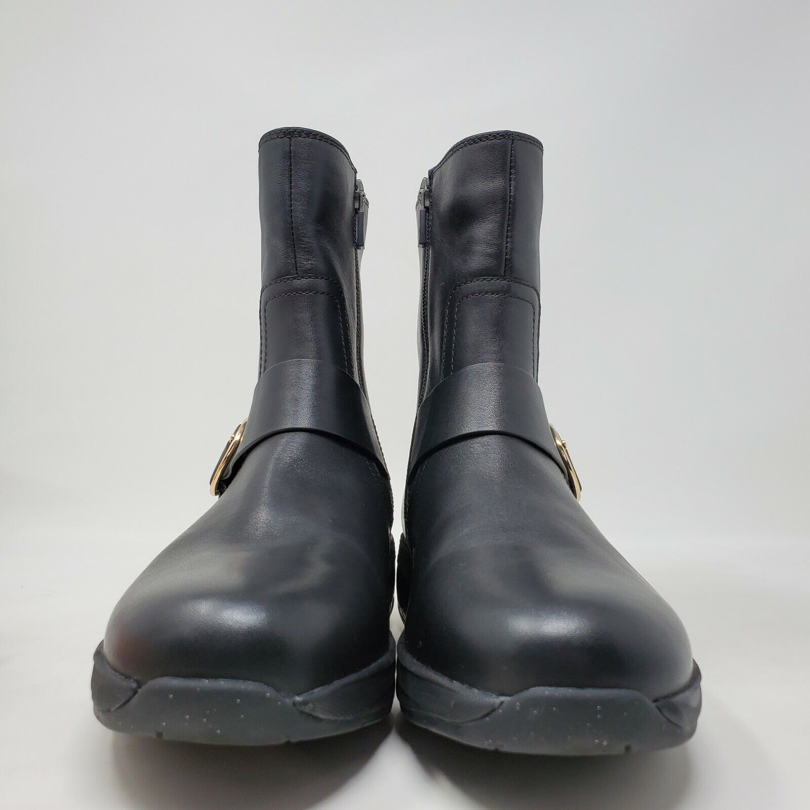 MBT Black Nappa Women's Mid Boot (Size 5-5.5)
