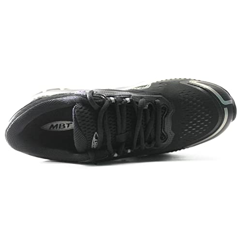 MBT Rocker Bottom Shoes Men’s – Athletic Running Shoes Z-3000 - Black/Grey