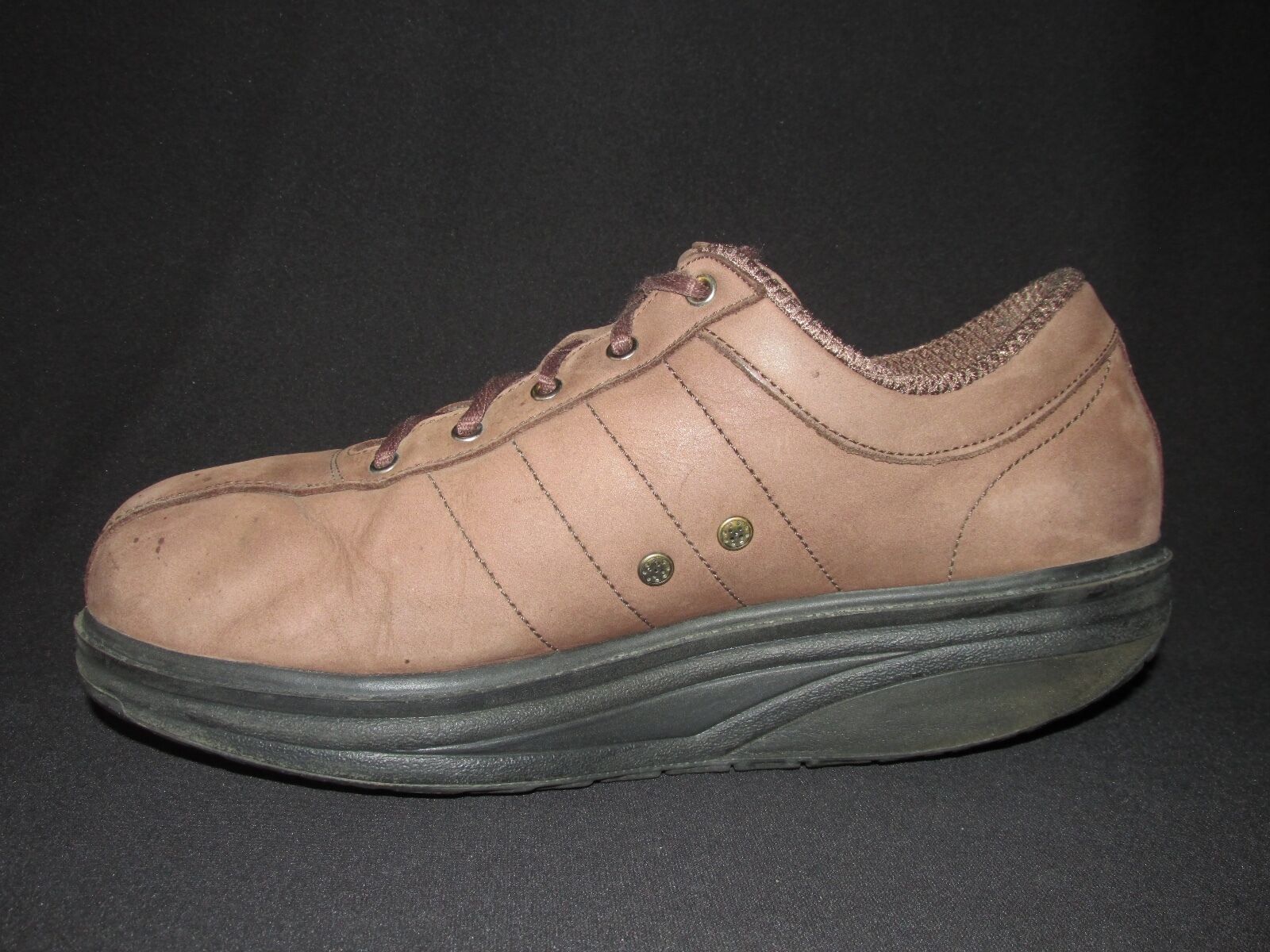 MBT Men's Brown Suede Walking Shoes US 11.5M