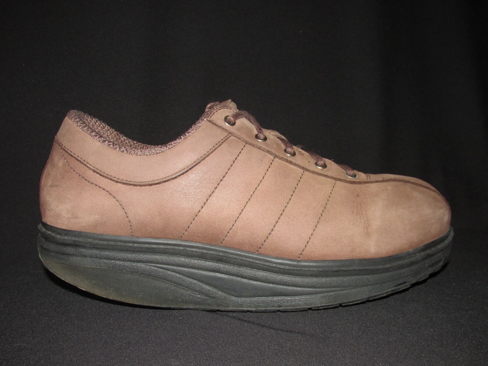 MBT Men's Brown Suede Walking Shoes US 11.5M