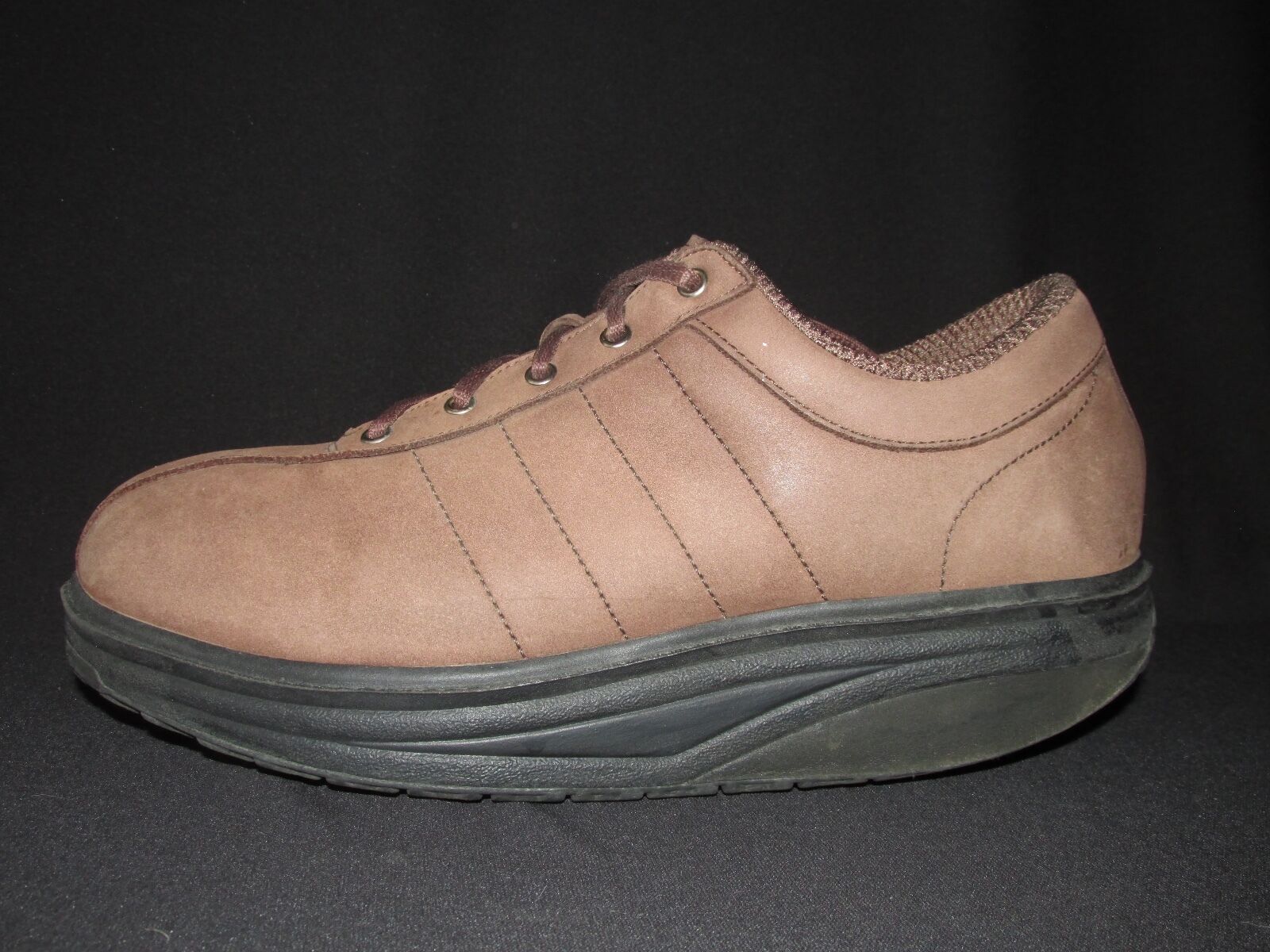 MBT Men's Brown Suede Walking Shoes US 11.5M