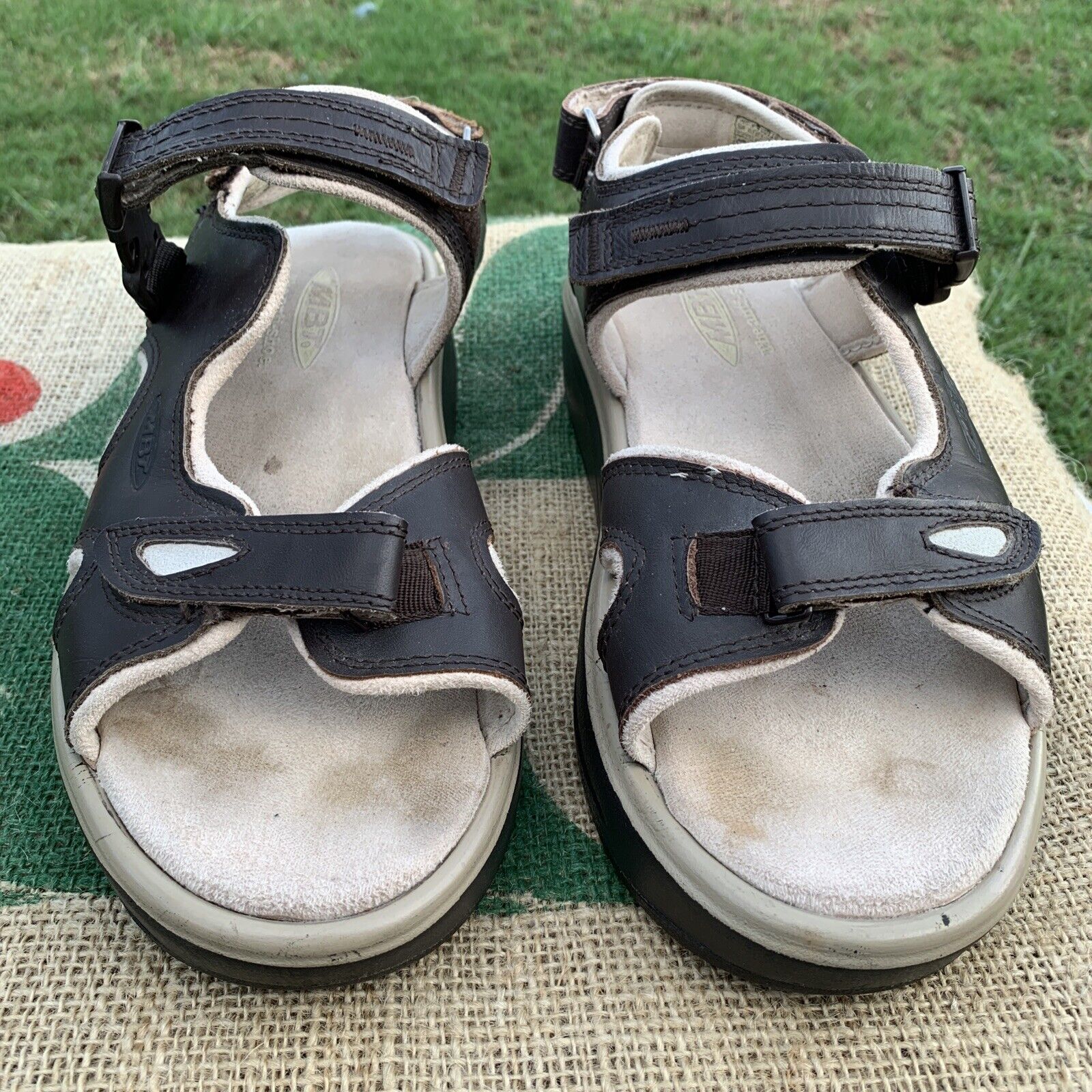 MBT Men's Strap Rocker Sandals - Size 9.5