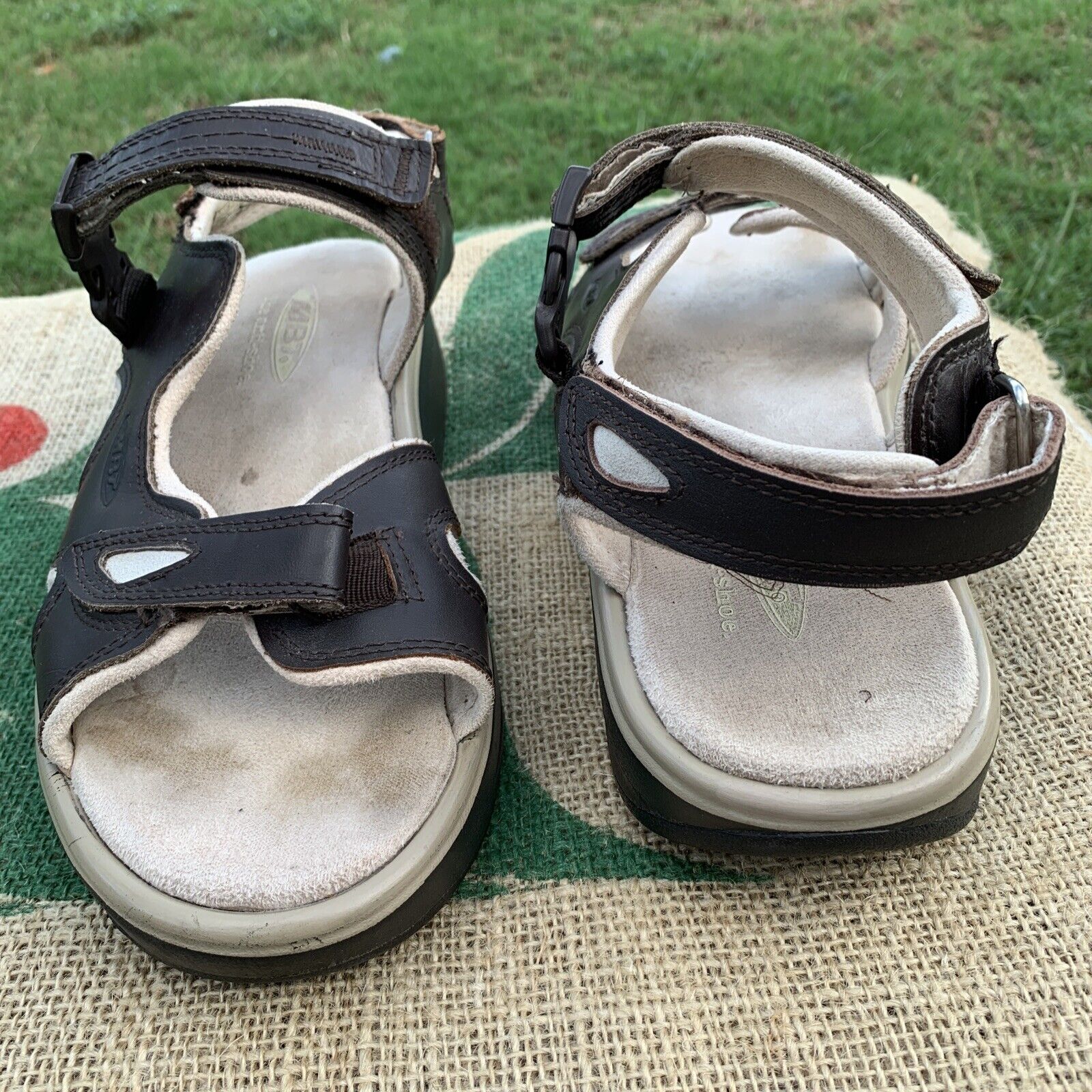 MBT Men's Strap Rocker Sandals - Size 9.5