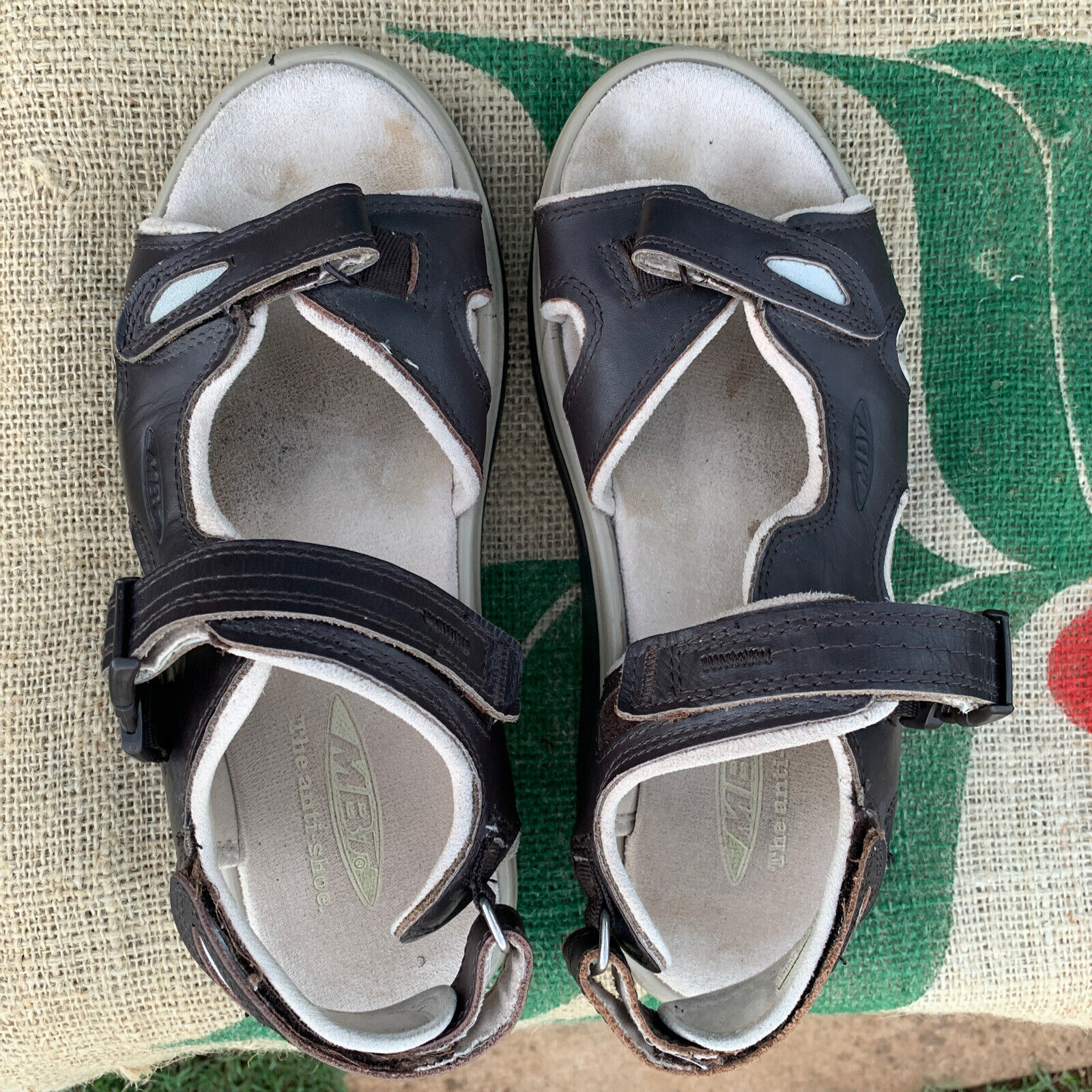 MBT Men's Strap Rocker Sandals - Size 9.5