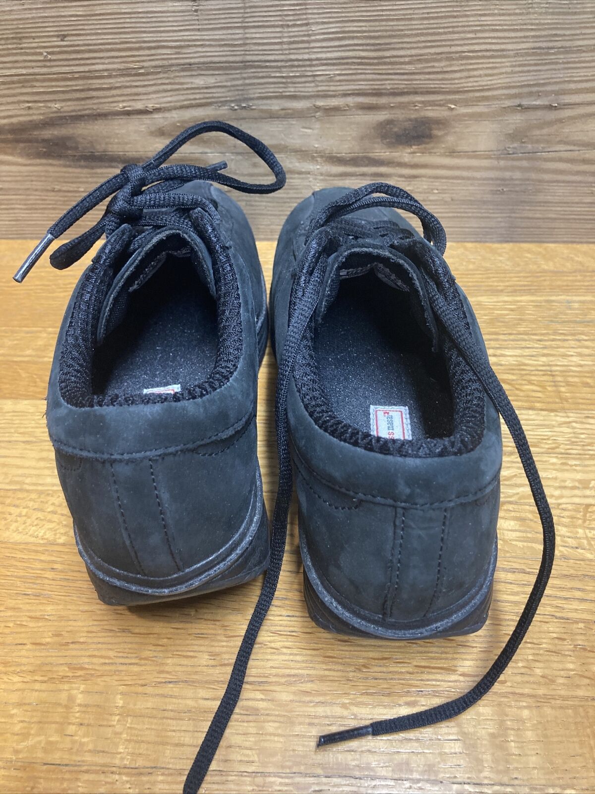 MBT Men's Black Leather Toning Shoes