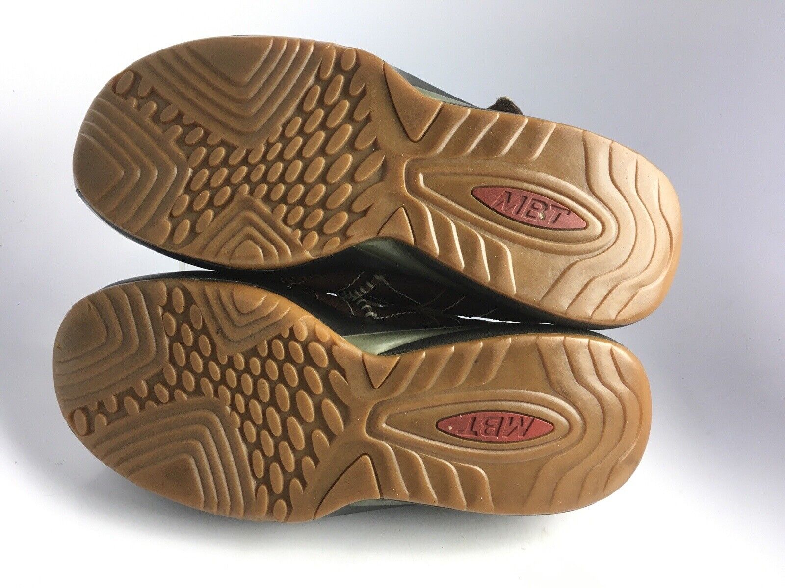 MBT Brown Leather Men's Sandal Sz 9.5