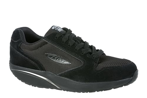 MBT Men's Rocker Bottom Shoes - Black/Black