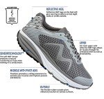 MBT Women's Black Walking Shoe - 8.5 M