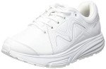 Women's White/Silver MBT Simba Trainer, Size 8