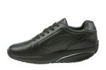MBT Womens MBT-1997 Synthetic Leather Black Trainers 6-6.5 US