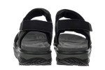 MBT Men's Black Charcoal Grey Sandals