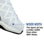 MBT Men's Black Athletic Walking Shoes - Sport 3X