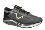 MBT Men's Grey/Green Running Shoes Size 10.5