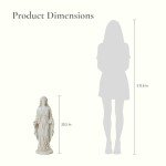 30'' Virgin Mary Outdoor Garden Statue