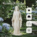 30'' Virgin Mary Outdoor Garden Statue