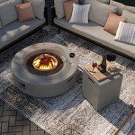 SUNBURY 50,000 BTU Circular Patio Fire Pit