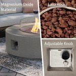 SUNBURY 50,000 BTU Circular Patio Fire Pit