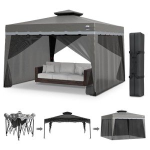 LuxLife Exteriors 11x11 Heavy Duty Pop Up Gazebo