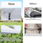 Canopy Tent with Sidewalls and UV Protection