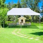 Canopy Tent with Sidewalls and UV Protection