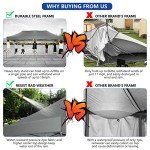 10x20 Heavy Duty Waterproof Party Canopy Tent